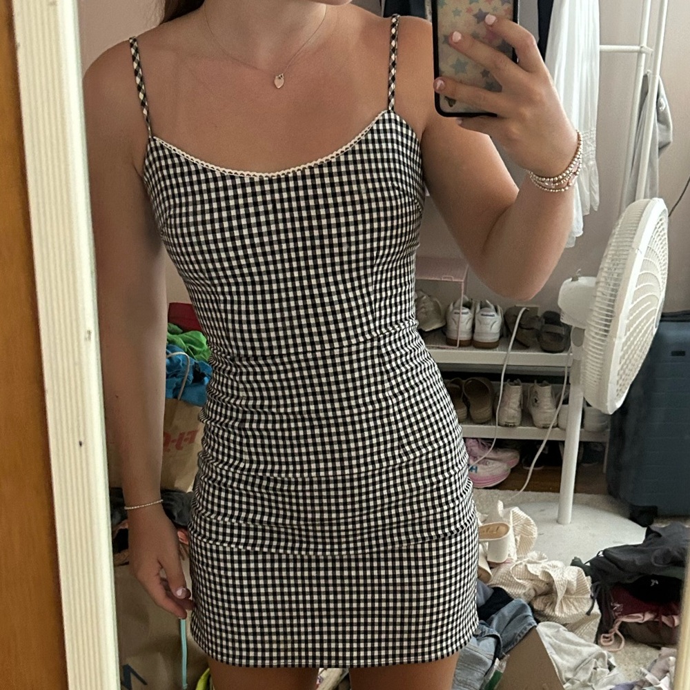 Urban Outfitters gingham mini dress